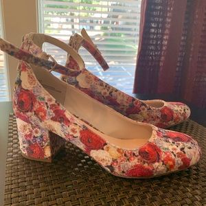Abound Floral Heels